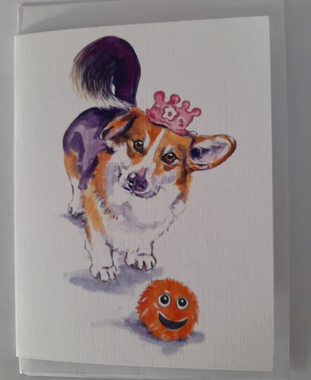 Primrose greeting card front